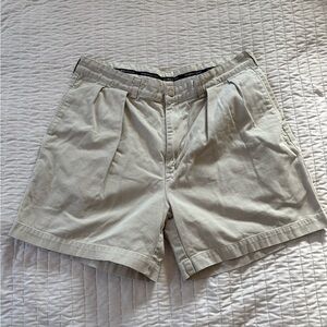 Polo by Ralph Lauren Beige Flat Front Shorts
